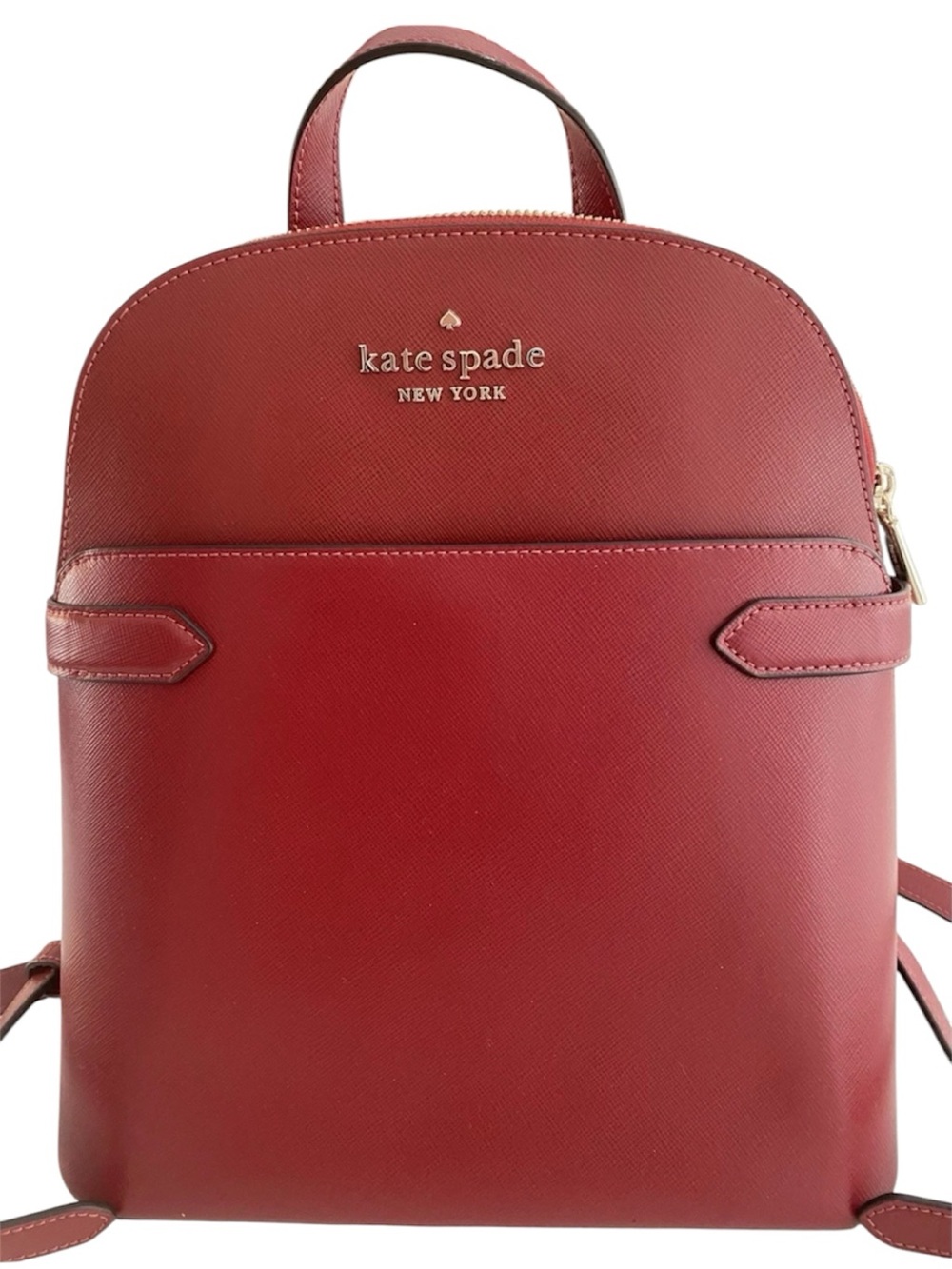 kate spade Red Saffiano Leather Mini Backpack 9011000